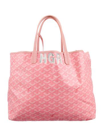 baby pink goyard|pink goyard luggage.